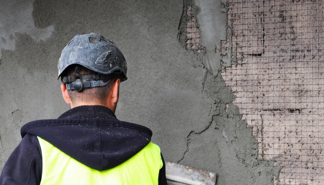 Putsning med Puts- & Murbruk C ECO.