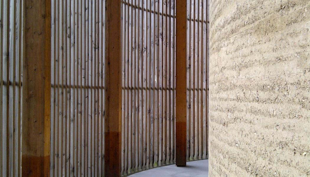 Rammed Earth. Foto: Marja Lundgren