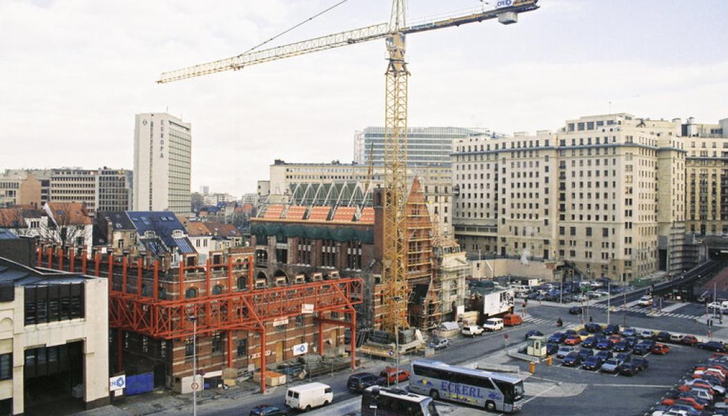 Renovering av Van Maerlant-klostret i närheten av Europaparlamentet i Bryssel.
Foto: Europeiska parlamentet