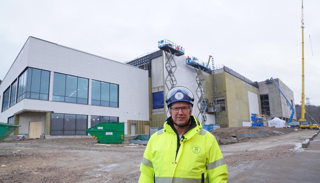 Anders Emilsson, projektledare samhällsbyggnad. Foto: Uddevalla kommun