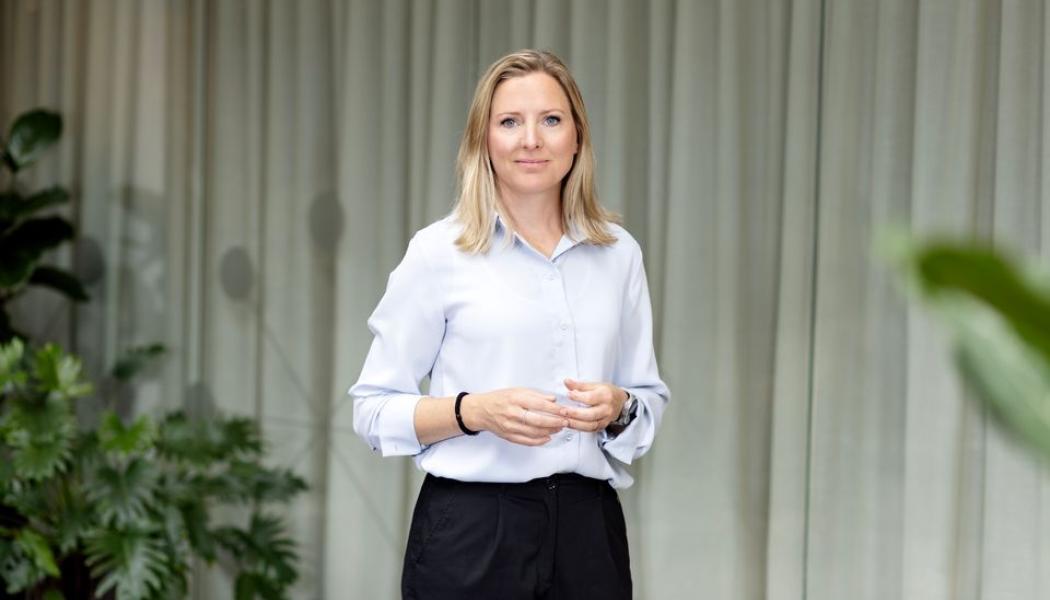 Sara Löfgren, ordförande för Svensk Betong. Foto: Svensk Betong