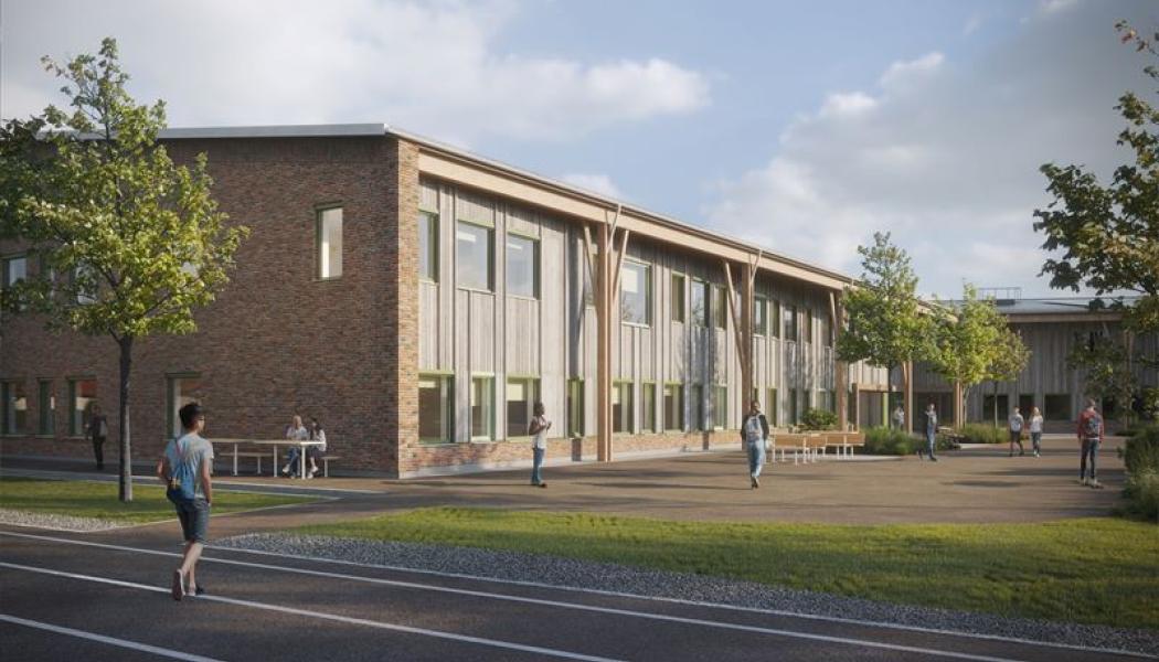 Skeneskolan. Foto: Skanska