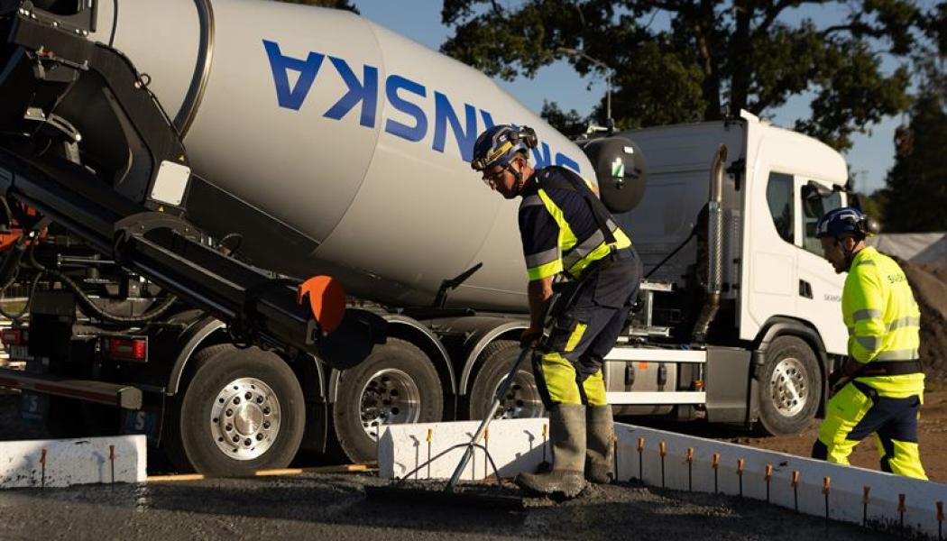 Samarbete mellan Skanska och Cemvision ska minska utsläpp