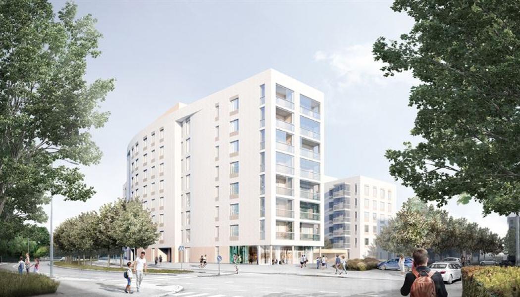 Hyreslägenheter Helsingfors. Foto: ONE Architects