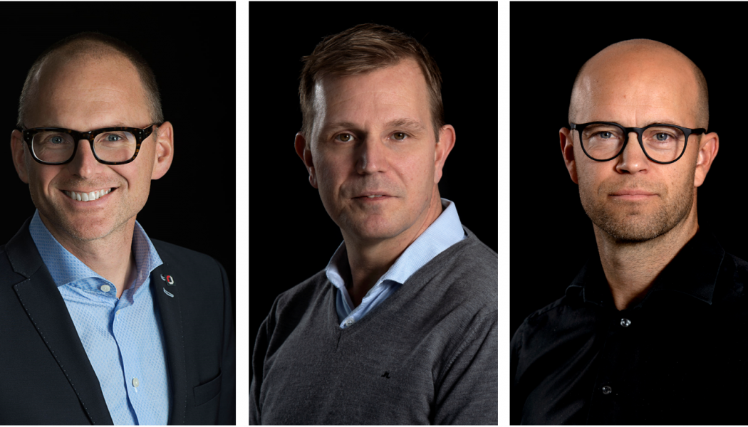 Pär Jorstadius,  Lars Westman, Olle Forsberg. Foto: RO-Gruppen och Castellum