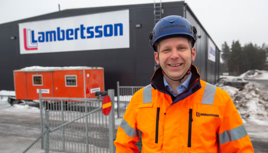 – Avtalet med LKAB är en viktig pusselbit i Lambertssons fortsatta expansion, säger Erik Mogren. Foto: Lambertsson