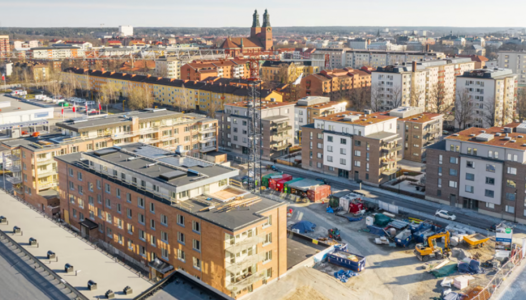 OBOS bygger 67 bostäder i Norra Munktellstaden. Foto: OBOS