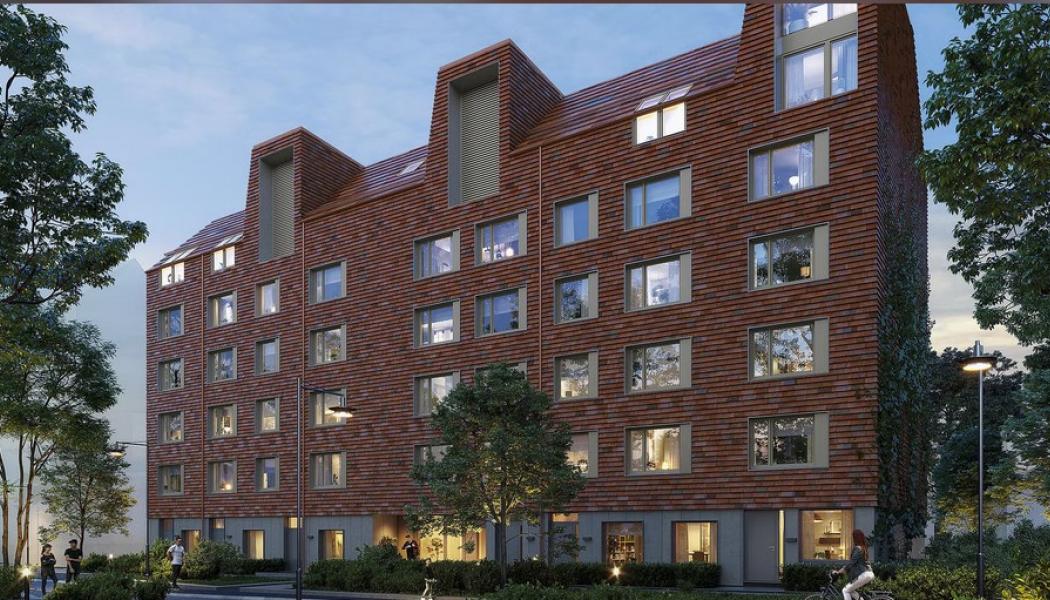 Fojab är en av de nominerade arkitektbyråerna som LKF nominerat till Lunds kommuns stadsbyggnadspris för projektet Mariehus på Brunnshög.