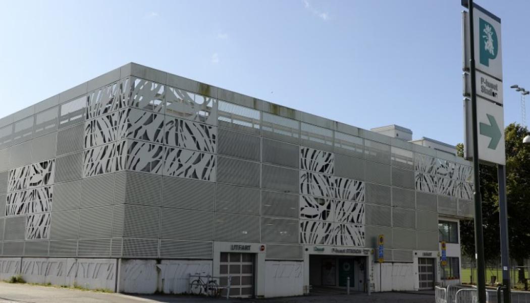 P-huset Stadion stängs för ombyggnation. Pressbild: Malmö kommuns parkerings ab
