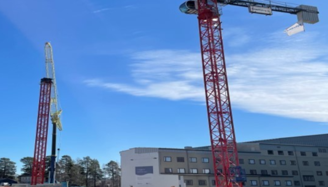 Miljardprojektet Skellefteå sjukhus har gått in i produktionsfasen med signerat fas 2-kontrakt. Pressbild: Bygg Dialog