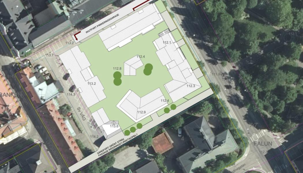 Skiss: Riksbyggen
