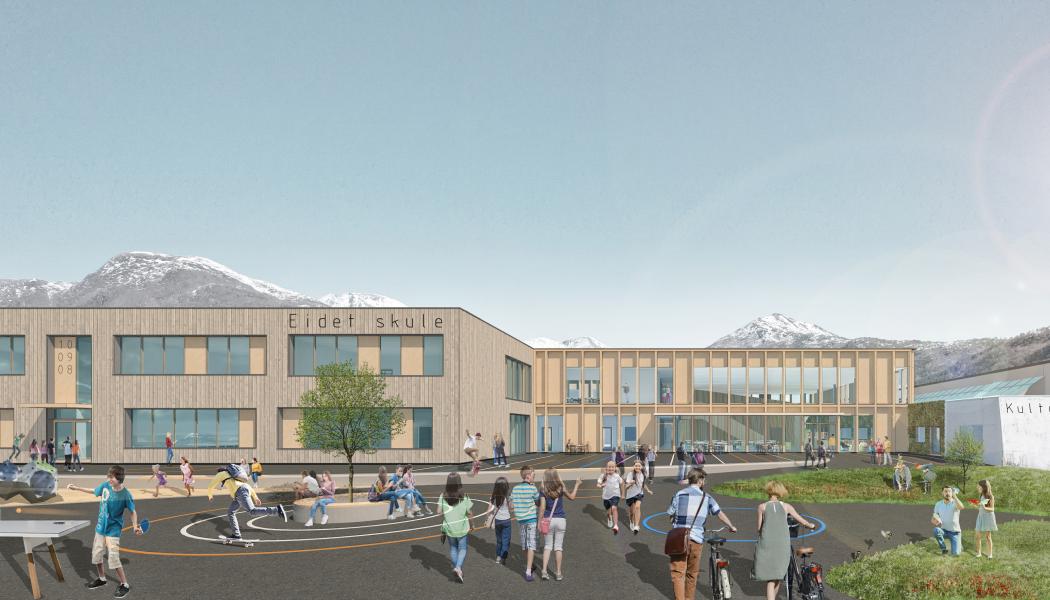 Illustration: Slyngstad Aamlid Arkitekter