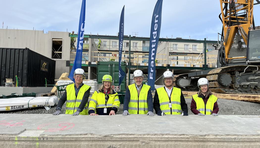 Spadtag Kv återbruket. Pressbild: Framtiden Byggutveckling