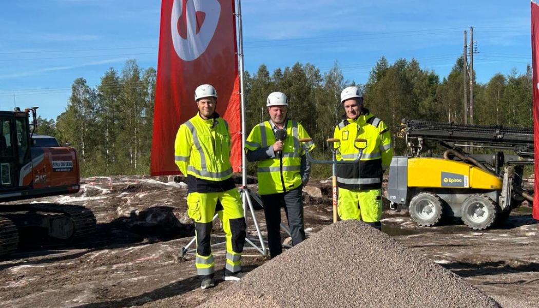 E.ON och Omexom bygger transformatorstation i trä i Karlshammar