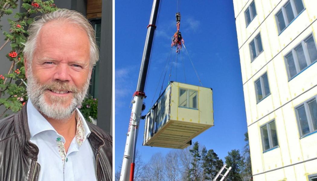 Mikael Brandt, vd Lindbäcks.  Foto: Lindbäcks 