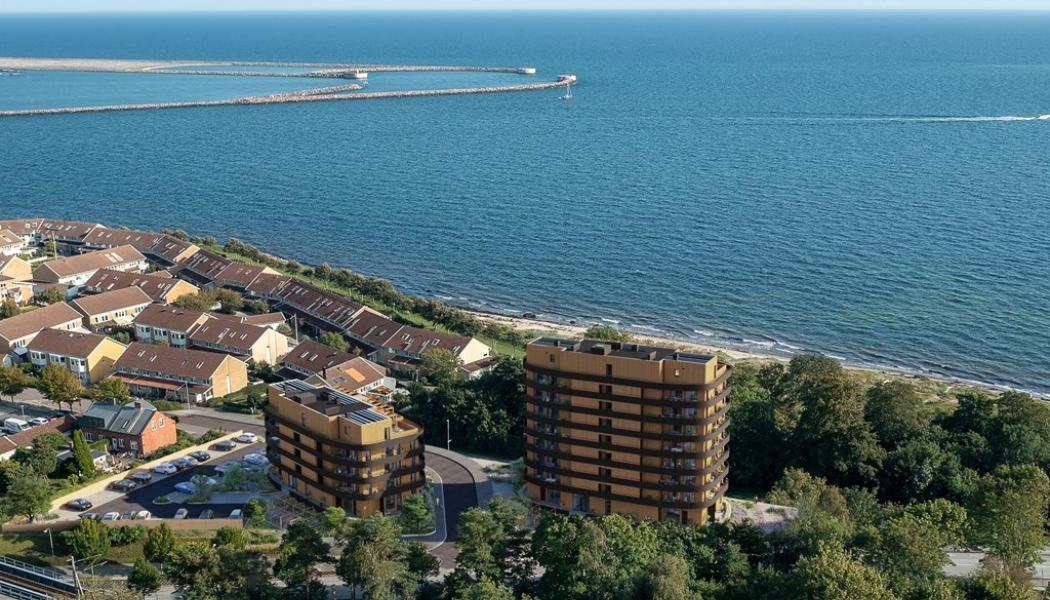Strandhusen i Ystad, LINK Arkitektur Bild: HSB/Studio Superb