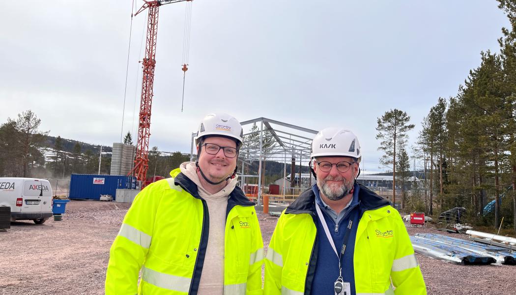 Structor Byggteknik Dalarna. Pressbild: Structor