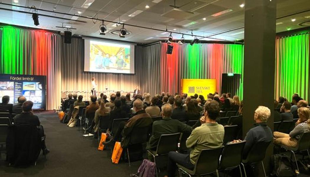 Omkring 400 personer besökte seminariedagen, foto: Christina Brandin Englund.