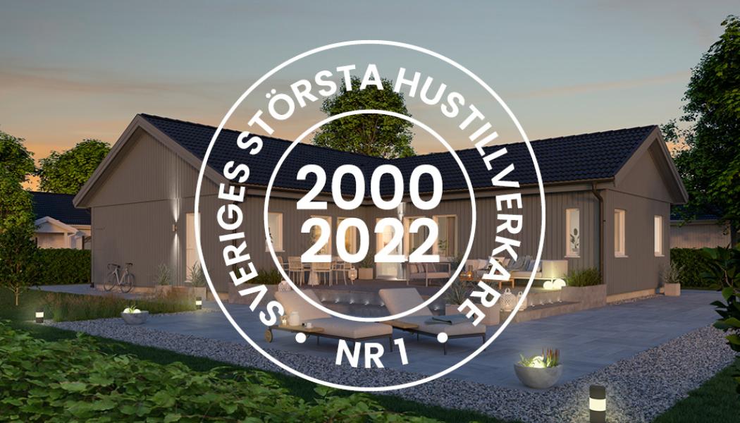 Älvsbyhus har varit Sveriges största småhustillverkare 23 år i följd. Foto: Älvsbyhus