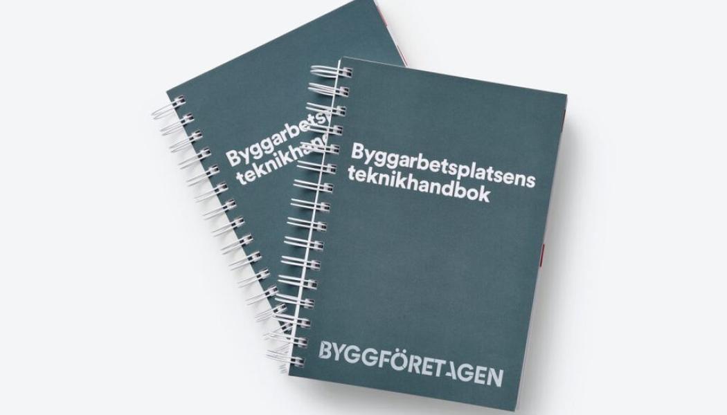 Teknikhandboken är ett pålitligt stöd i planering och genomförande, oavsett roll i byggkedjan. Pressbild: Byggföretagen