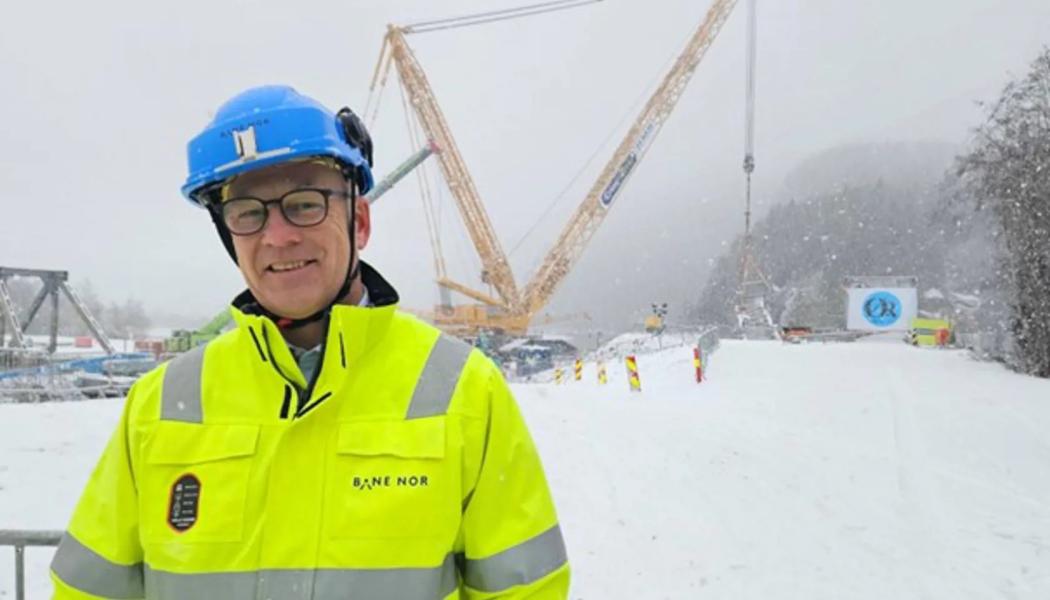 VD för Bane NOR Thor Gjermund Eriksen. FOTO: Kirsten McDonagh, Bane NOR