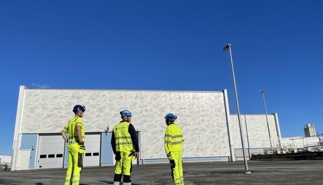 Kungsängsverket. Foto: Uppsala vatten