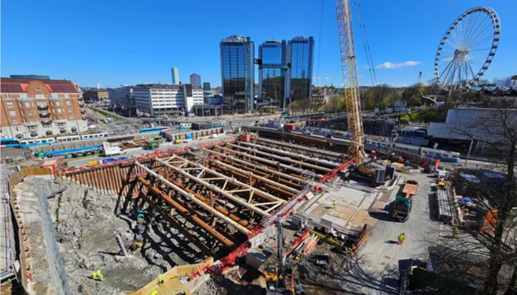 Tågtunneln på Västlänken i Göteborg färdigställd tidigast 2030. Foto: Trafikverket