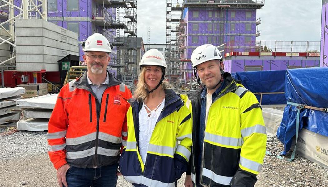 Projektet Råbylund. Fotograf: Heimstaden