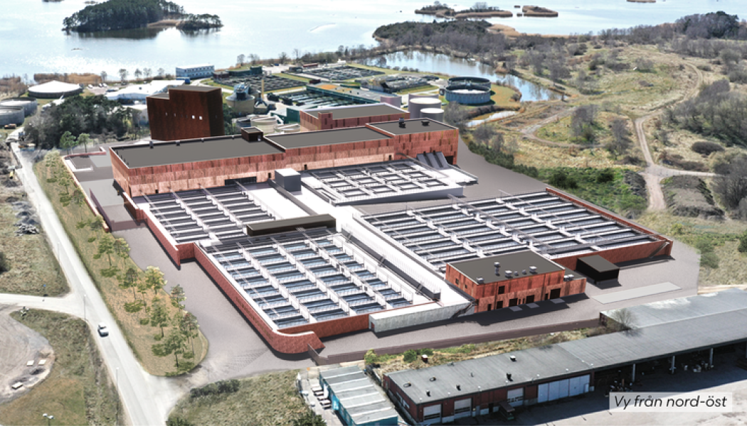 Visualisering Kalmarsundsverket / bild: Endress+Hauser lånat från Kalmar Vatten