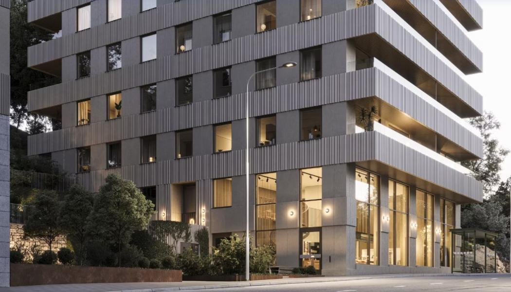 Branten på Västra Kungsholmen i Stockholm. Pressbild: Wallin