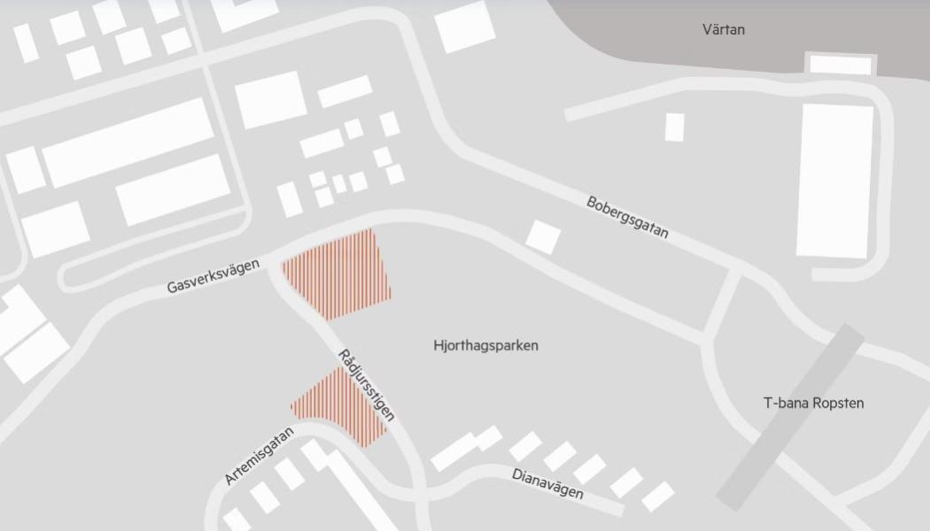 Wallin planerar ett nytt bostadsprojekt i Hjorthagen i Stockholm. Pressbild: Wallin