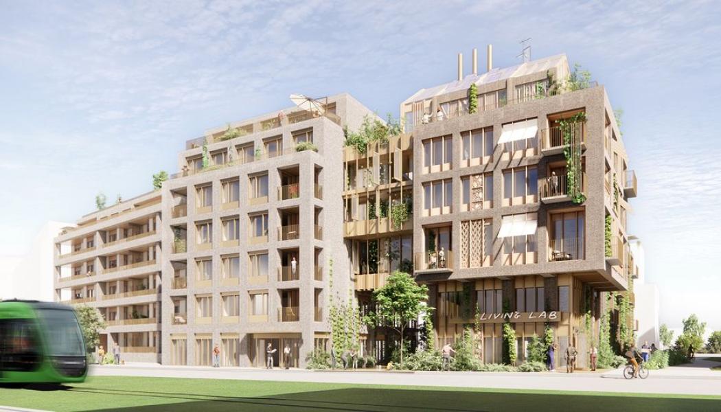 Visualisering från White Arkitekter White Arkitekter