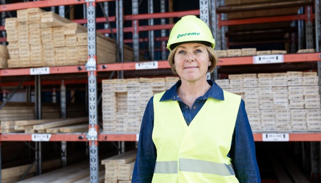 Linda Andersson är ny vd på Derome Timber