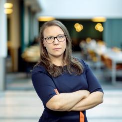 Anna Broman, bostadspolitisk expert på Byggföretagen. Foto: Byggföretagen