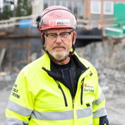 Johan Lindholm, förbundsordförande Byggnads
