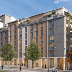 Riksbyggens Bonum Brf Boulevarden i Täby Park. Foto: Riksbyggen