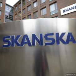 Fredrik Sandberg / TT: Byggföretaget Skanska. Arkivbild.