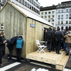 Claudio Bresciani/TT: Det har gått fem år sedan beslutet om att tillåta bygge av komplementsbostäder utan bygglov. Nu föreslås att det ska vara tillåtet att bygga 30 kvadratmeter i stället för 25 kvadratmeter som gäller i dag. Arkivbild.