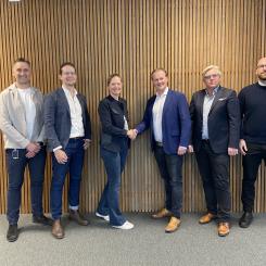 Signering Nordr T-Byggen.  Upphovsrätt: T-Byggen Sverige AB