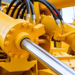 Hydraulisk cylinder. Foto: Shutterstock