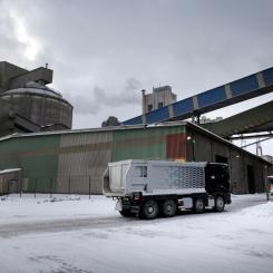 Karl Melander/TT: Cementas fabrik i Slite på Gotland. Arkivbild.