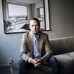 Malin Hoelstad/SvD/TT: Oscar Properties grundare och vd Oscar Engelbert. Arkivbild.
