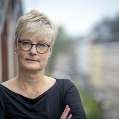 Hyresgästföreningens förbundsordförande Marie Linder. Foto Filippa Ländin