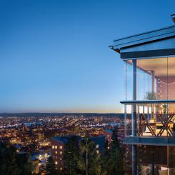 Utsikten i Skellefteå, Riksbyggens nya bostadsprojekt. Pressbild: Riksbyggen
