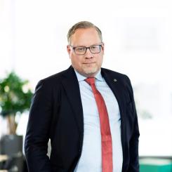 Johan Deremar, nationalekonom och prognosansvarig, Byggföretagen. Pressbild: Byggföretagen
