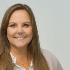 Veronica Axeen, KMA-ansvarig på Einar Mattsson Byggnads AB. Foto: Åke Gunnarsson/VUE