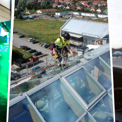 Företag inom glasmästeri, glas- och fasadentreprenad och bilglas följer Glasmästeriavtalet. Foto: Glasbranschföreningen