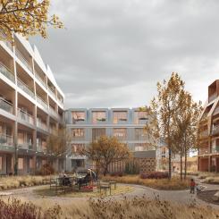 Visionsbild: Kaminsky Arkitektur.