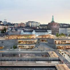 Mälarterrassen, Slussen. Illustration: Atrium Ljungberg