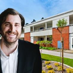 Pierre Lundberg, områdeschef för Victoriahem i Örebro. Foto: Victoriahem